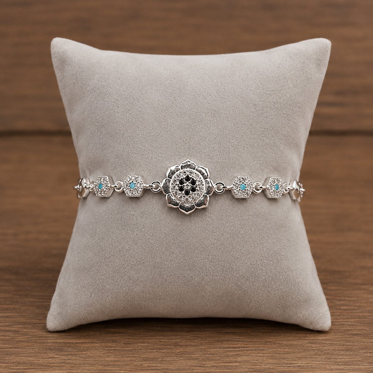 ChatGPT Image Jul 26, 2026, 02_01_38 PM Pure Silver Floral Bracelet for Women