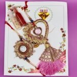 Premium Couple Rakhi Set with Lumba Rakhi