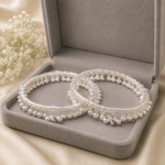 Gorgeous Silver Ladies Leg Kada