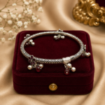 Premium Silver Ladies Leg Kada