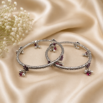 Premium Silver Ladies Leg Kada