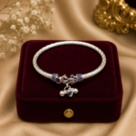 Stylish Silver Payal Kada