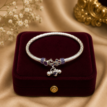Stylish Silver Payal Kada