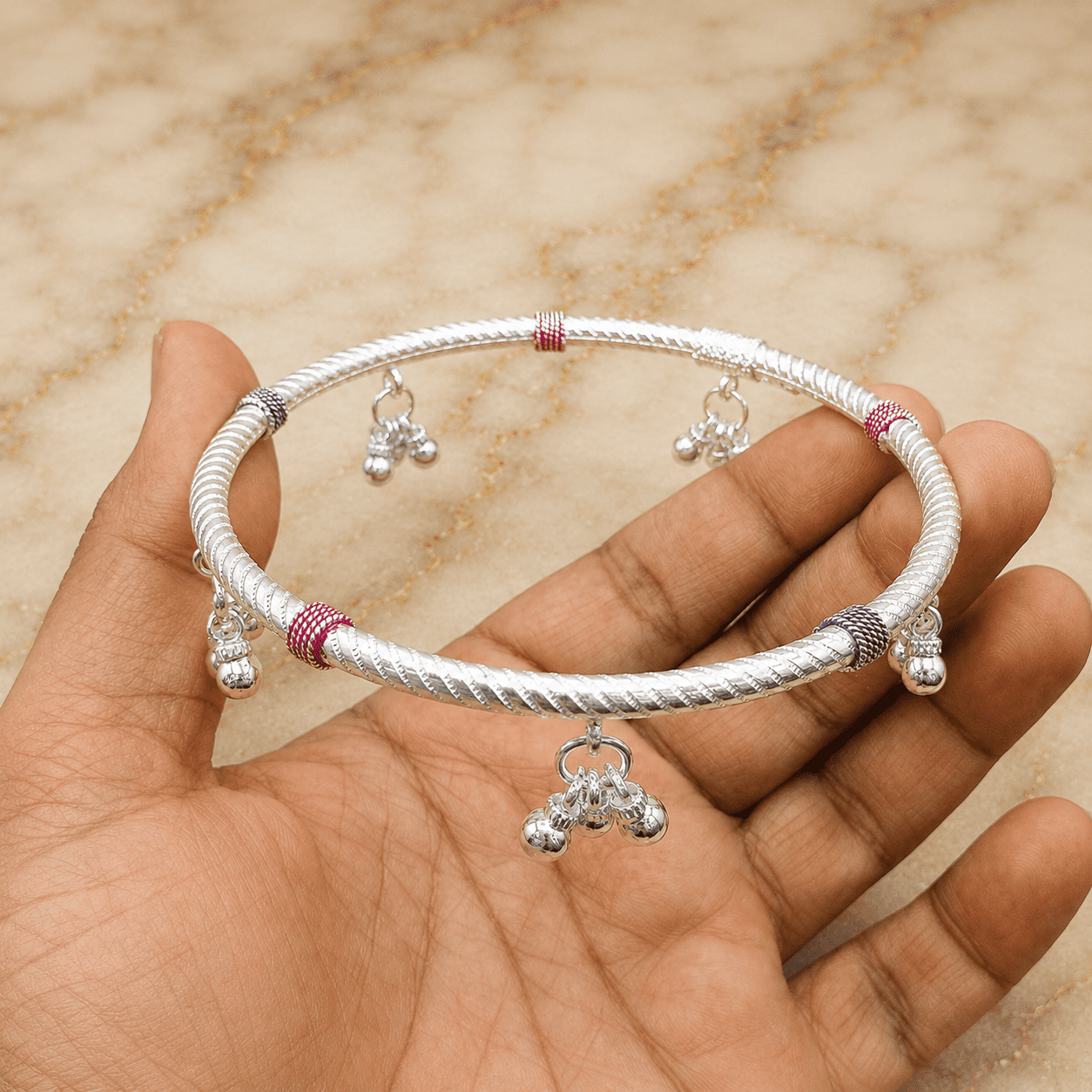 Aug 27, 2026, 02_23_19 PM (1) Stylish Silver Leg Kada for Women