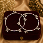 Stylish Silver Leg Kada for Women