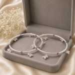 Stylish Silver Leg Kada for Women