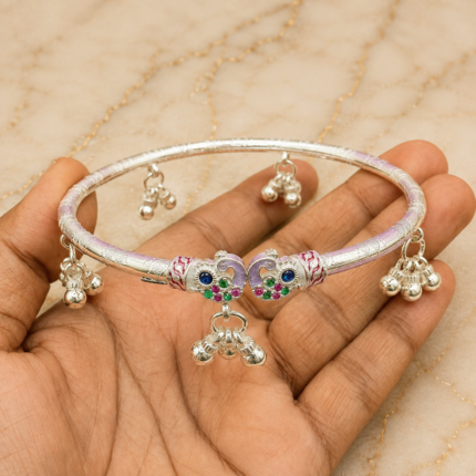 Traditional Silver Ladies Kada