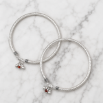 Silver Ladies Leg Kada