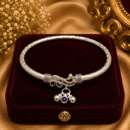 Silver Foot Kada for Ladies – Beautiful Indian Jewellery