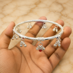 Silver Ladies Kada Payal – Elegant Footwear Jewellery