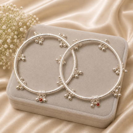 Silver Ladies Kada Payal – Elegant Footwear Jewellery