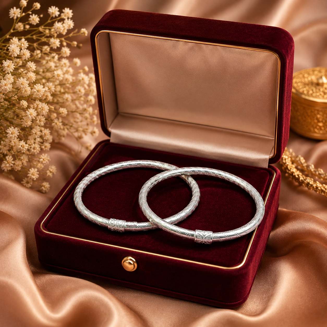 Aug 27, 2026, 04_39_37 PM Designer Silver Leg Kada for Women – Premium Payal Style