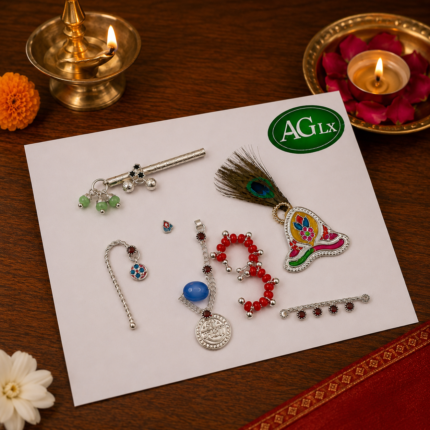 Pure Silver Shri Hangar – Traditional Designer Silver Jewellery Set