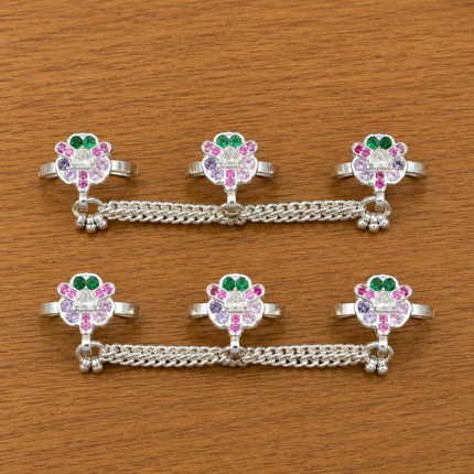 Trendy Silver Toe Ring for Women