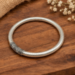 Pure Silver Traditional Leg Kada