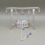 Pure Silver God Jhula – Elegant Handcrafted Silver Swing for Laddu Gopal