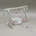 Pure Silver God Jhula – Elegant Handcrafted Silver Swing for Laddu Gopal