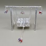 Pure Silver God Jhula – Elegant Handcrafted Silver Swing for Laddu Gopal Ji