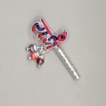 Pure Silver Krishna Flute – Exquisite Handcrafted Bansuri with Radha Krishna Design