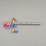 Pure Silver Krishna Flute – Exquisite Handcrafted Silver Bansuri with Enamel Work