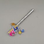 Pure Silver Krishna Flute – Exquisite Handcrafted Silver Bansuri with Enamel Work