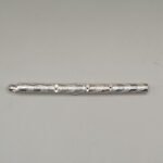 Pure Silver Krishna Flute – Elegant Handcrafted Silver Bansuri with Intricate Design
