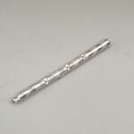 Pure Silver Krishna Flute – Elegant Handcrafted Silver Bansuri with Intricate Design