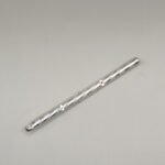Pure Silver Krishna Flute – Elegant Handcrafted Silver Bansuri with Intricate Detailing