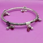 Premium Silver Ladies Leg Kada