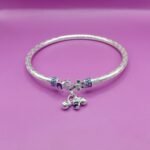 Stylish Silver Payal Kada