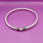 Ethnic Silver Ladies Kada