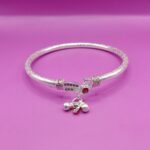 Silver Bridal Leg Kada for Women