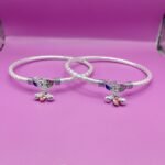 Silver Ladies Leg Kada