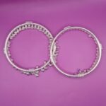 Silver Leg Bracelet for Ladies – Stylish Traditional Kada