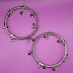 Silver Leg Kada for Ladies – Classic Indian Anklet