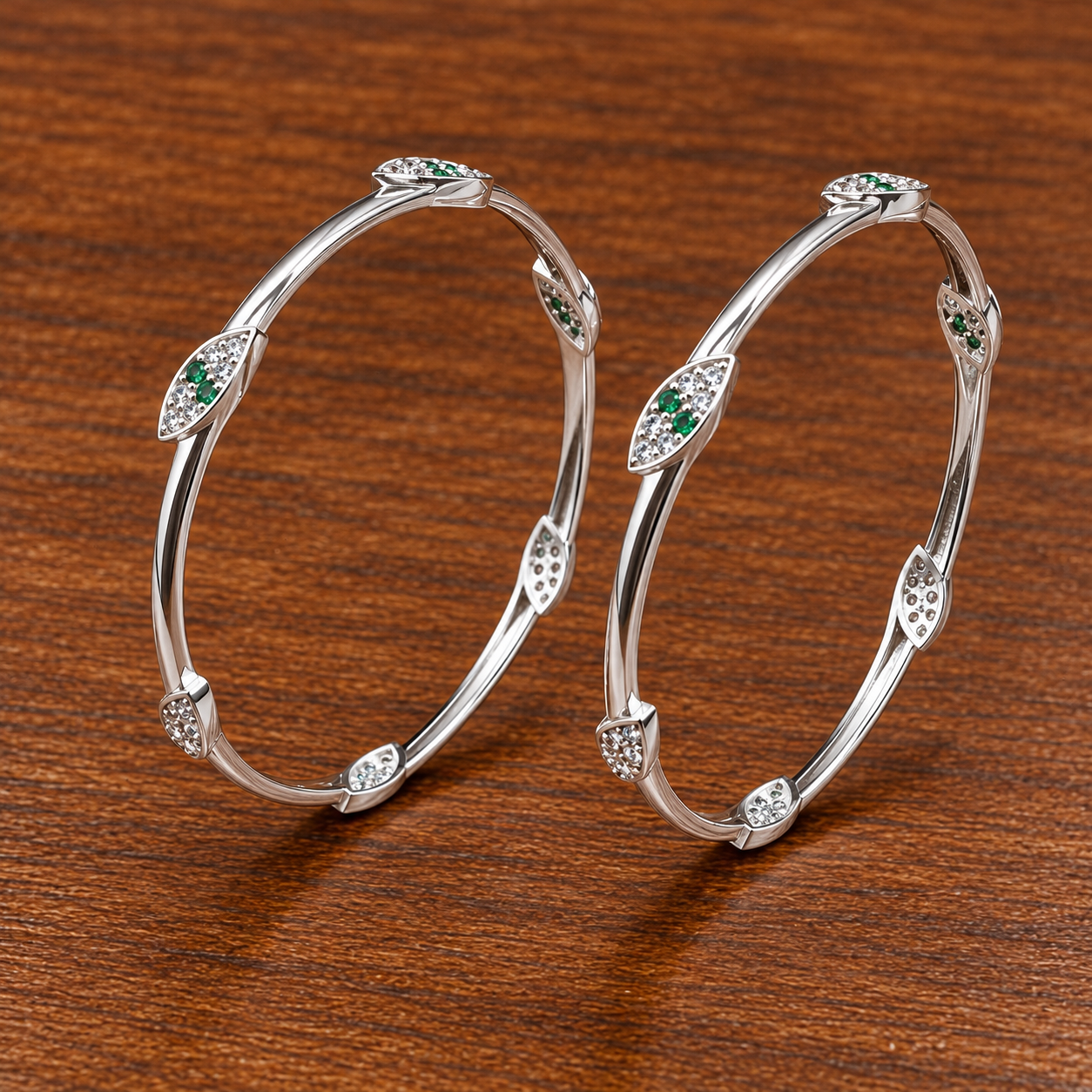 ChatGPT Image Sep 10, 2026, 06_19_01 PM Silver Ladies Bangle – Elegant Traditional Design