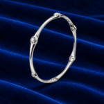 Pure Silver Ladies Bangle – Stylish & Traditional