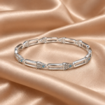 Elegant Designer Silver Bangles