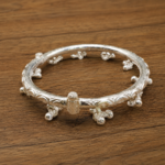 Traditional Silver Leg Kada for Women