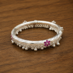 Stylish Silver Foot Kada for Ladies