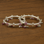 Classic Silver Leg Kada for Ladies