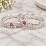 Premium Silver Leg Kada for Ladies