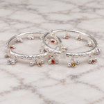 Modern Traditional Silver Leg Kada