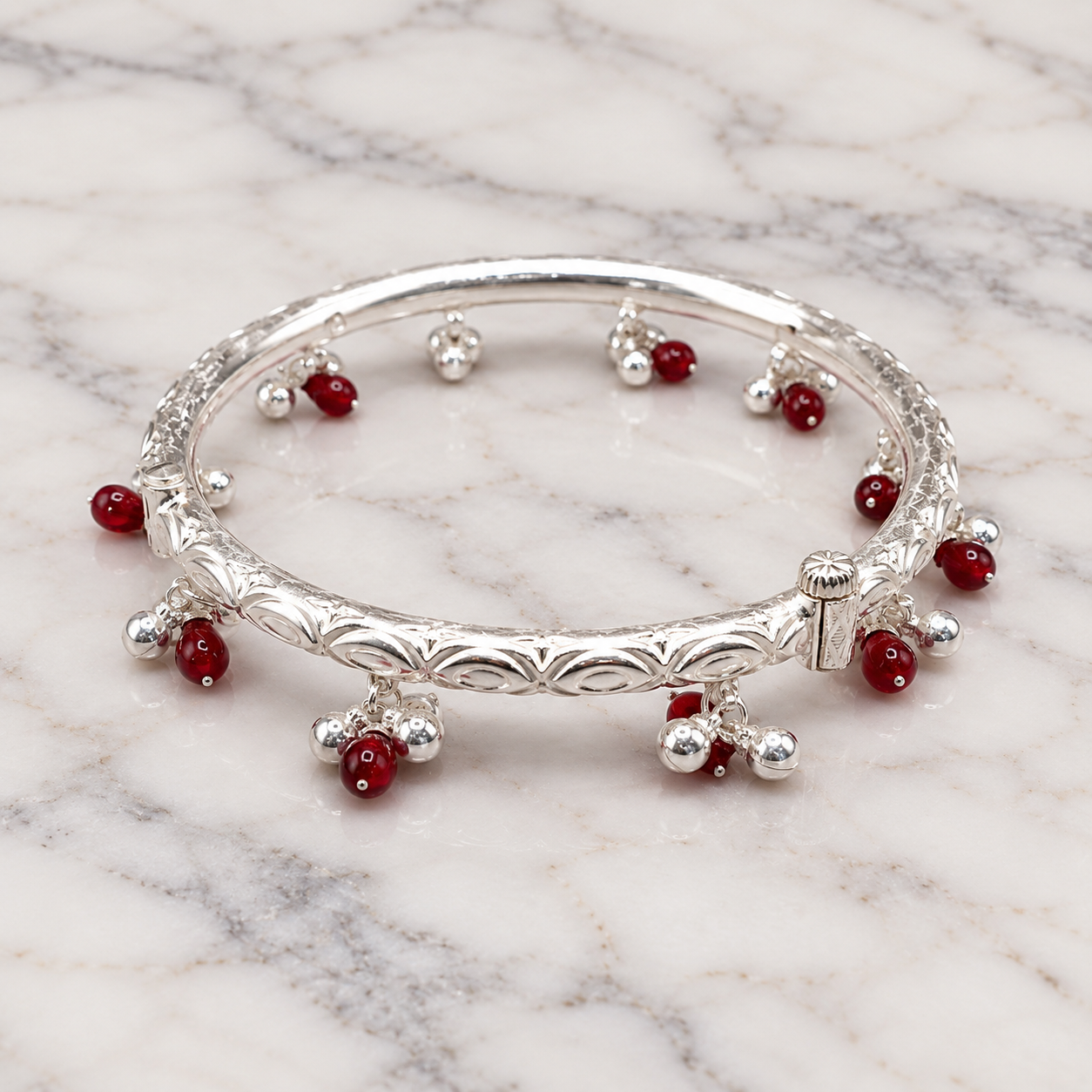 ChatGPT Image Sep 4, 2026, 07_29_26 PM Gorgeous Silver Leg Kada for Women