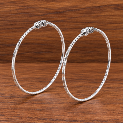 Fine Silver Kids Kada – Elegant & Stylish