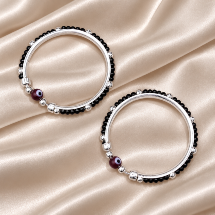 Pure Silver Kids Bracelet Kada – Premium Finish