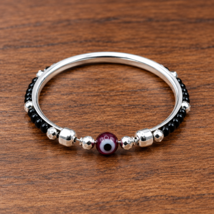 Pure Silver Kids Bracelet Kada – Premium Finish