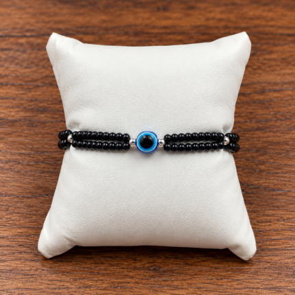 Silver Evil Eye Bracelet for Women & Girls | Stylish Protective Bracelet