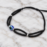 Silver Evil Eye Bracelet for Women & Girls | Stylish Protective Bracelet