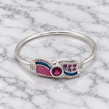 Silver Kids Kada – Lightweight & Stylish
